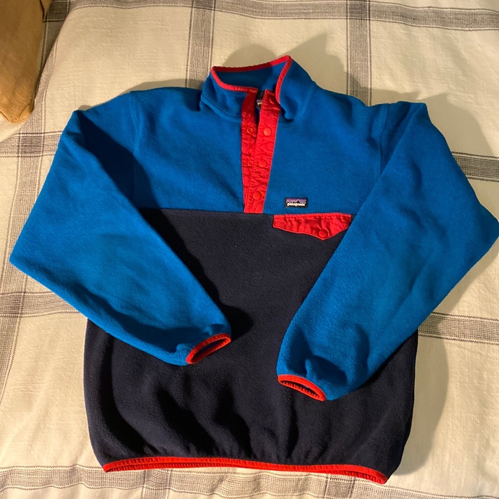 Patagonia Kids' Lightweight Synchilla® Snap-T® Fleece Pullover size XXL